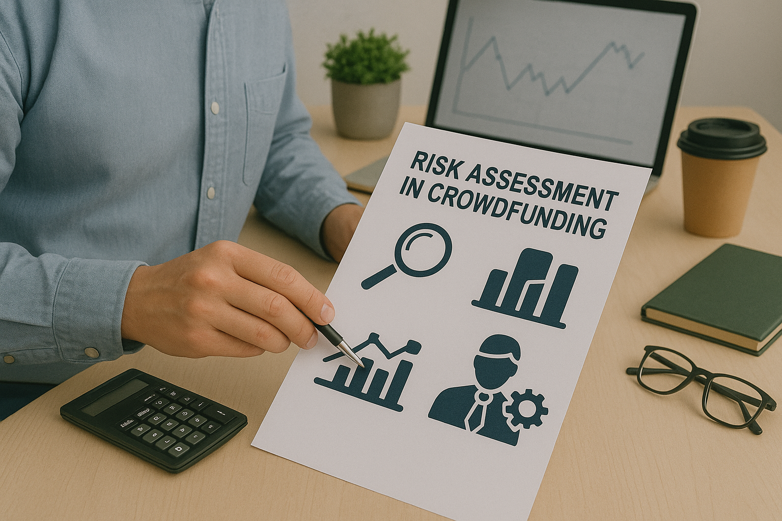 ارزیابی ریسک در تأمین مالی جمعی؛ روش‌ها، شاخص‌ها و ابزارهای تحلیل حرفه‌ای